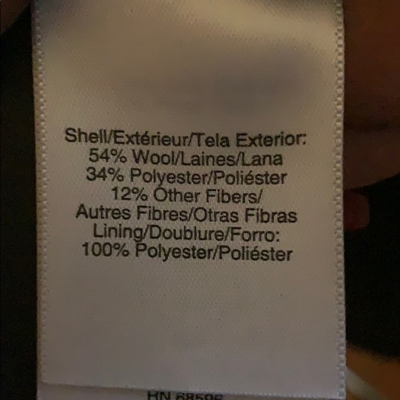 DKNY LUXURY WOOL COAT - Picture 6 of 6